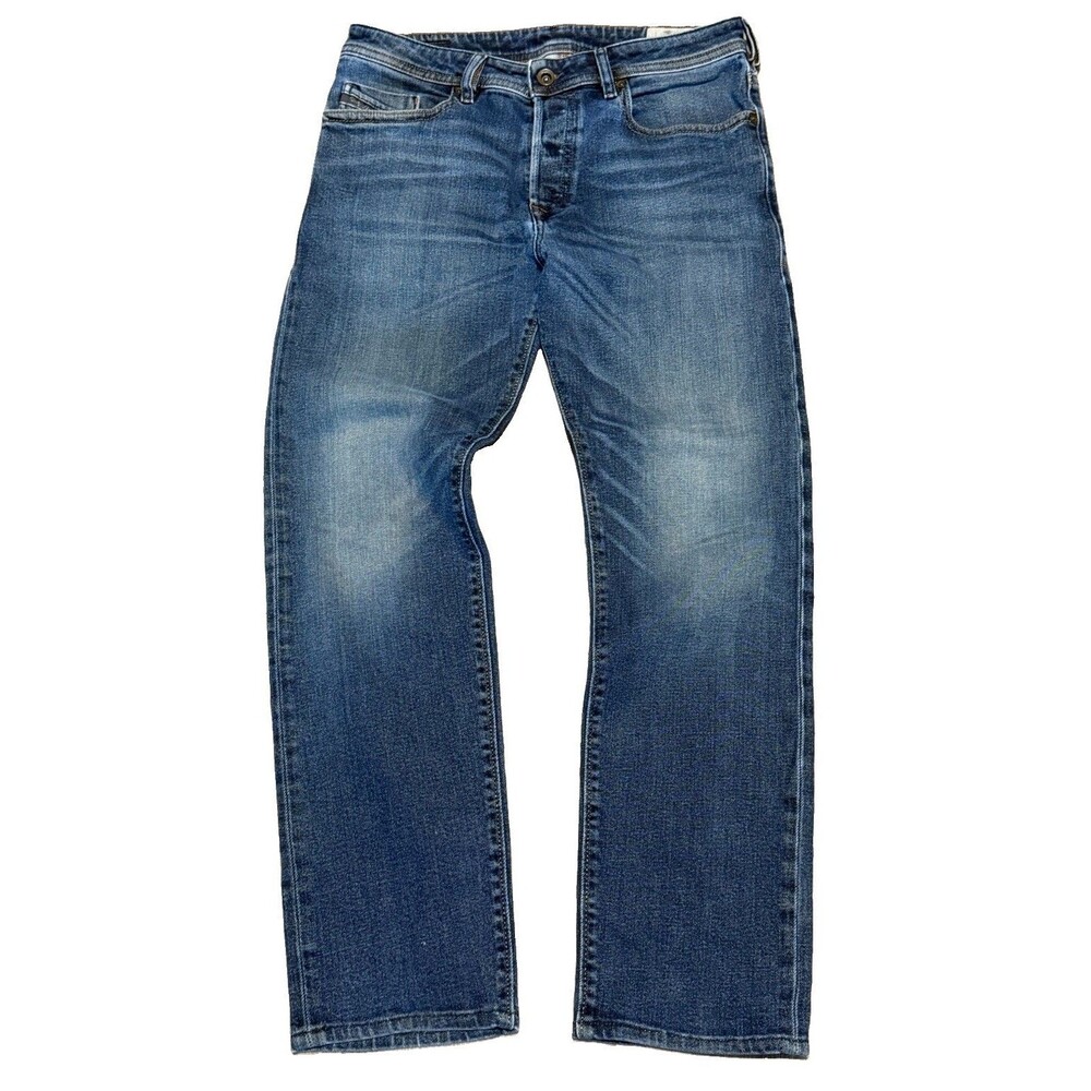 DIESEL Buster Regular Slim-Tapered 0857Y Jeans Men's W31/L32 Button $278